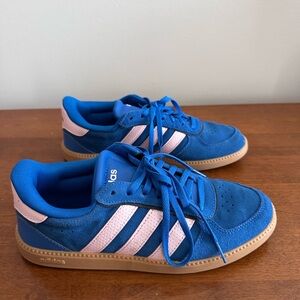 Adidas Blue and Pink Sneakers